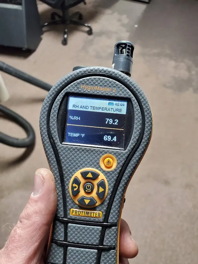 Moisture meter humidity assessment for Mold Remediation & Removal in Stafford